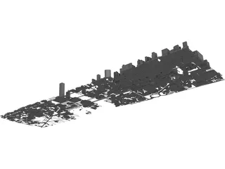 Philadelphia City 3D Model