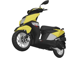 TVS Ntorq 125 (2018) 3D Model