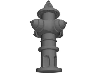 Fire Hydrant 3D Model