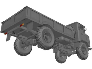 GAZ-66 3D Model