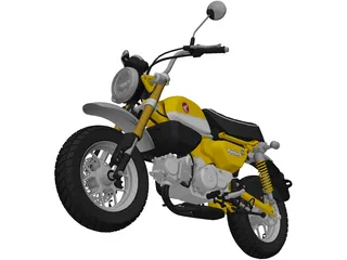 Honda Monkey 125 (2019) 3D Model