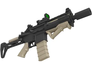 M4 CXP 3D Model