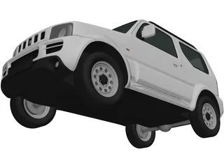 Suzuki Jimny (2012) 3D Model