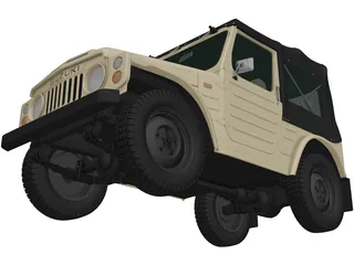 Suzuki Jimny (1977) 3D Model