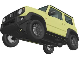 Suzuki Jimny (2019) 3D Model