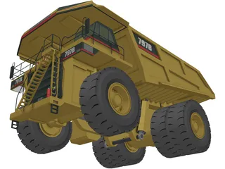 Caterpillar 797B 3D Model