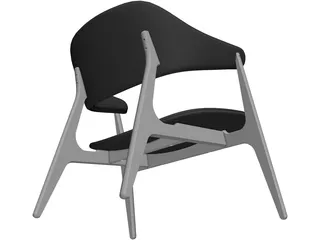 Span Lounge Chair 3D Model