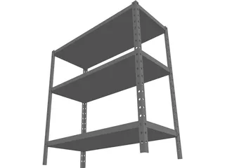 Basement Rack 3D Model