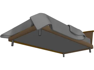 Bed 3D Model