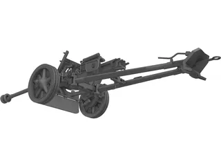 PAK 40 3D Model