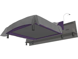 Bed 3D Model