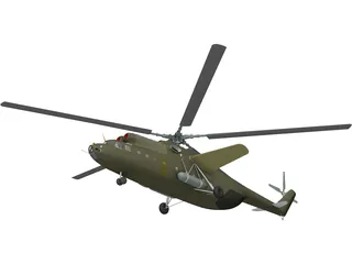 Mil Mi-6 Hook 3D Model