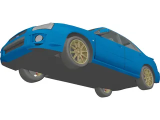 Subaru Impreza 3D Model