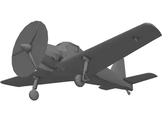 Percival P.56 Provost  3D Model