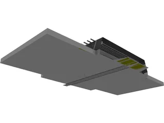 Star Wars Ship Hangar 3D Model