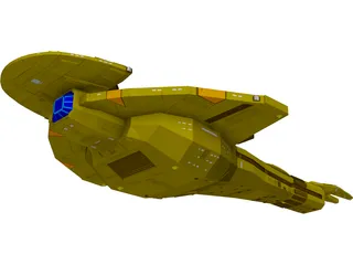 Star Trek Cardassian Angelor 3D Model