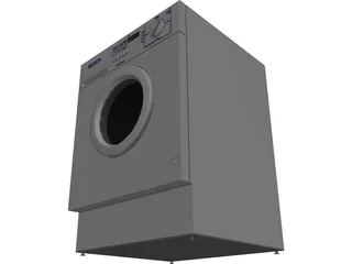 Bosch WVT12840EU Washing Machine with Dryer 3D Model