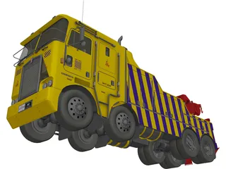 Kenworth Wrecker K100 3D Model