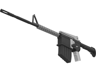 M4A1 Carbine 3D Model