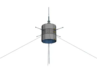 ICE Probe 3D Model