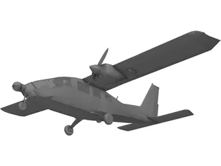 Vulcanair P.68 Observer 3D Model