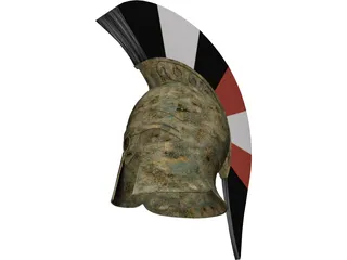 Greek Helmet 3D Model