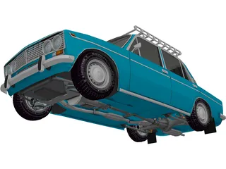 VAZ 2103 3D Model