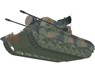 Gepard AA System 3D Model