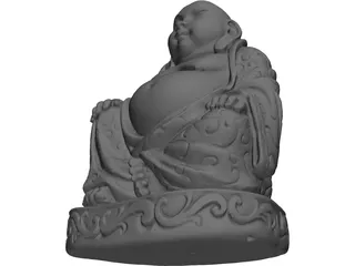 Buddha Statue 3D Model