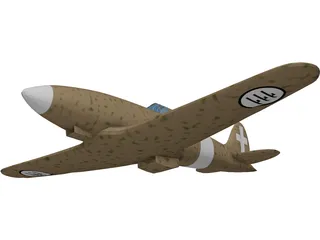 Macchi C.202 Folgore 3D Model