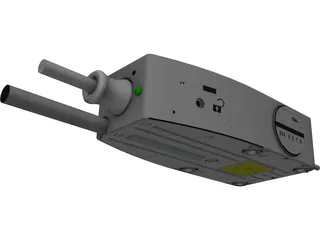 Laser Interferometer 3D Model