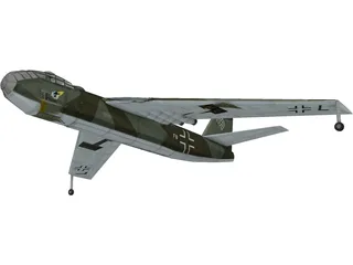 Junkers EF 132 3D Model