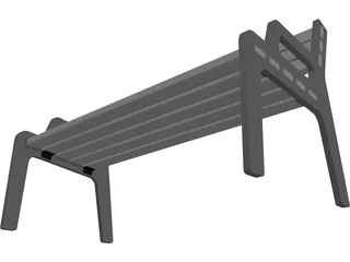 Bench 3D Model