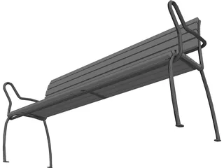 Bench 3D Model