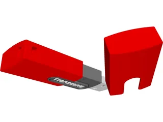 Transcend USB Memory Stick 3D Model