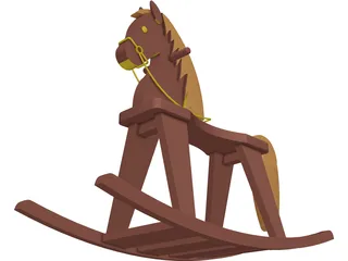 Rocking Horse 3D Model