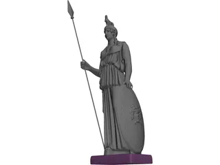 Athena 3D Model