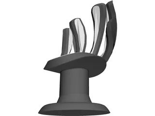 Hand Chair 3D Model