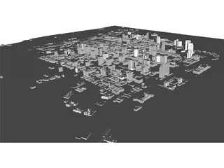 San Diego City 3D Model