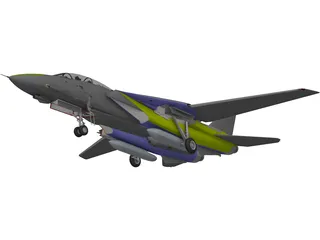 F-14A Tomcat 3D Model