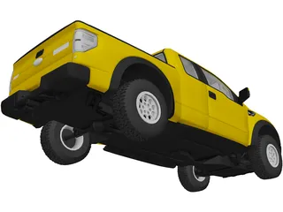 Ford SVT Raptor (2014) 3D Model