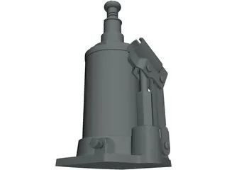 Hydraulic Jack 3D Model