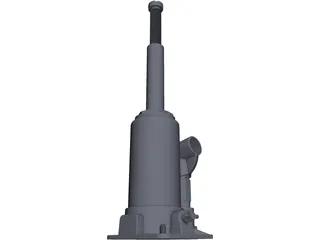 Hydraulic Jack 3D Model