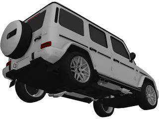 Mercedes-Benz G63 AMG (2019) 3D Model