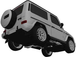 Mercedes-Benz G63 Coupe (2019) 3D Model