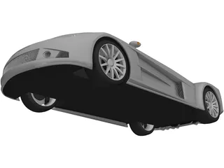 Chrysler ME 4-12 Concept (2004) 3D Model