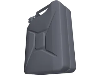 Jerry Can 20 Litres 3D Model