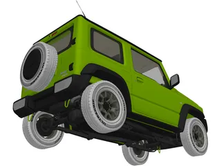 Suzuki Jimny (2019) 3D Model