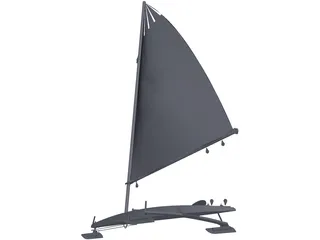 Iceboat DN-60 3D Model