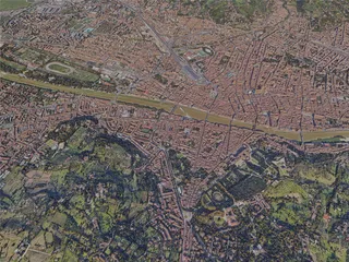 Florence City, Italy (2019) 3D Model